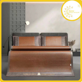 Chiếu mây lạnh dòng mây tự nhiên 100% siêu mát, chiếu viền da boyu cool mới 2024