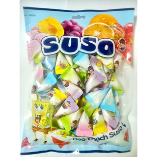 Thạch Tam Giác trái cây Suso túi 750gr