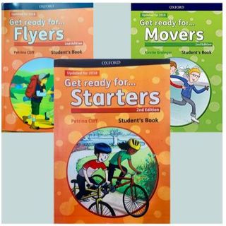 Bộ get ready for starters, movers, flyers cho bé