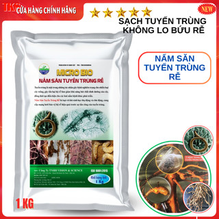 Chế Phẩm TUYẾN TRÙNG RỄ Ngăn Vàng Lá, Bứu Rễ,, Héo Xanh - Gói 1kg