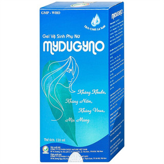 Gel vệ sinh phụ nữ mydugyno màu xanh 120ml