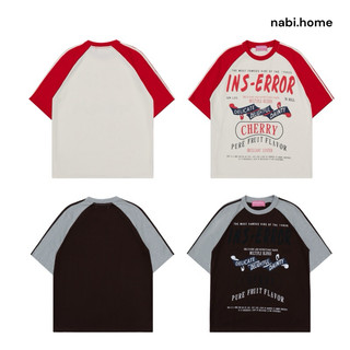 TSHIRT INS ERROR nabi.home - Áo thun raglan form rộng