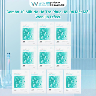 Combo 10 Mặt Nạ Hỗ Trợ Phục Hồi Da Mệt Mỏi WonJin Effect Skin Oasis Mask 30g (Bản Mới)