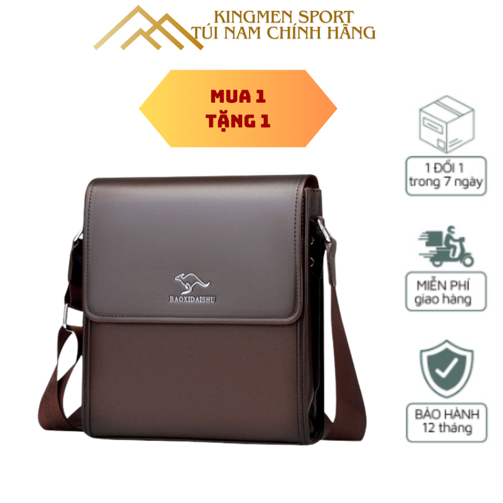 Túi Đeo Chéo ⚡ TẶNG 1 VÍ DA  ⚡ Túi, Cặp Chéo Da Bò, Sang Trọng, Lịch Sự