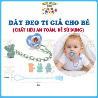 Dây đeo ti giả, dây đeo túi nhai gặm nướu dây chống rơi ti giả
