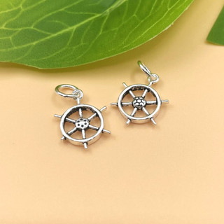 Charm bạc Móc treo bánh lái thuyền - Charm bạc 925 - Mã CB335 CA1310