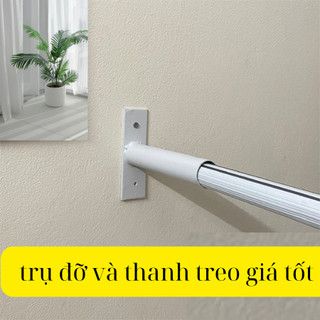 Trụ đỡ thanh rèm spa, trụ treo rèm spa phi 32