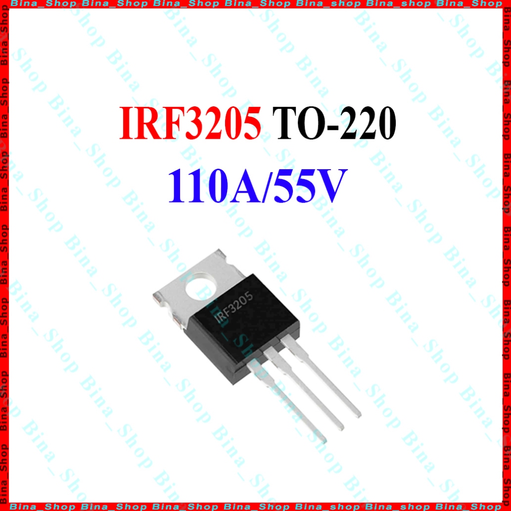 (10 con) Mosfet IRF3205 110A 55V TO-220 F3205 3205 Linh kiện bán dẫn Kênh N