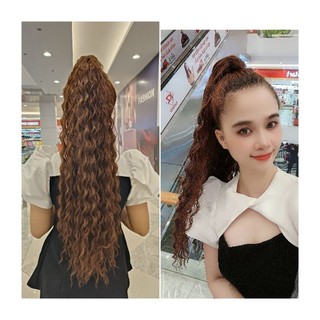 Tóc ngoặm đui ngựa xù đũa dài 75_80cm mẫu mới nhất