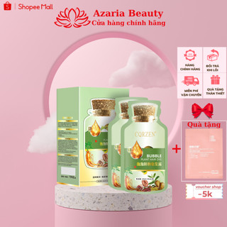 Dầu Gội Nhuộm Màu Tóc Thảo Dược CQRZEN Hộp 10 gói 30ml, Dầu Gội Phủ Bạc Tóc, Nuôi Dưỡng Tóc Khoẻ Óng Mượt Chính Hãng