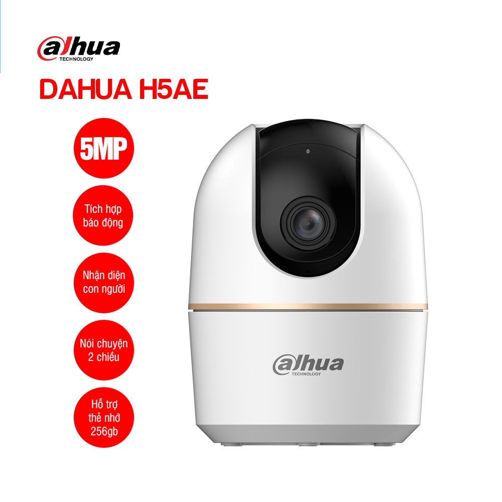 Camera Wifi Dahua Hero A1 DH – H5AE xoay 360 5mp- HÀNG CHÍNH HÃNG