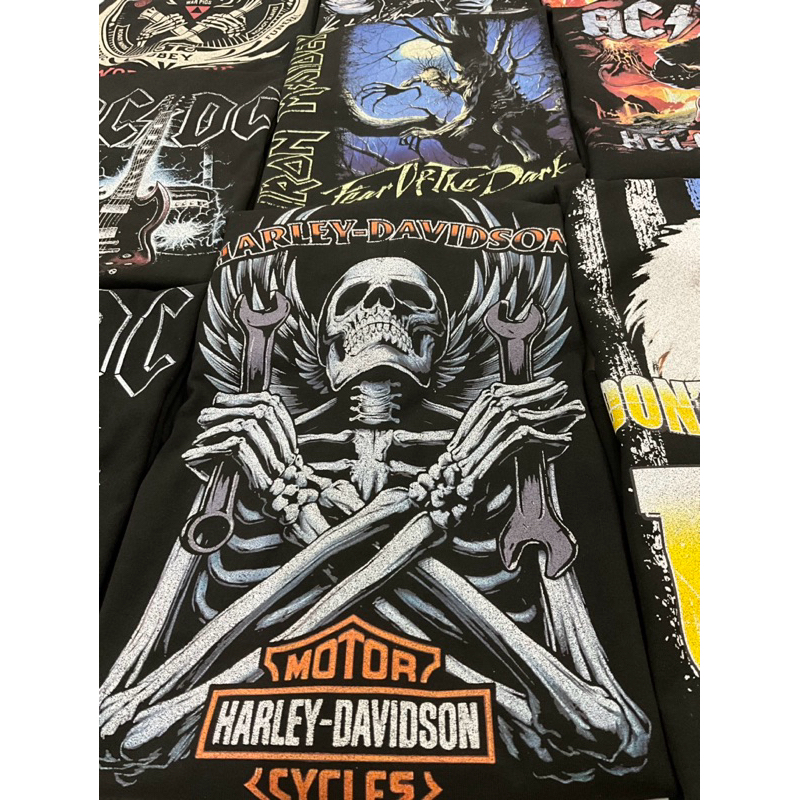 Áo thun HARLEY DAVIDSON - Áo thun Mô tô - Áo thun Nhồn Vintage