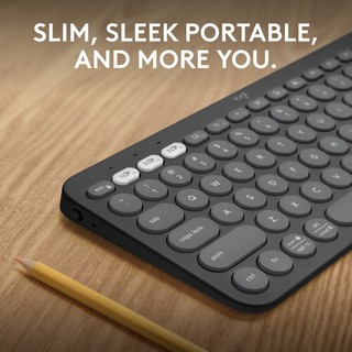 [Sẵn] Bàn phím Logitech K380s Pepple 2 Bluetooth - Đa thiết bị