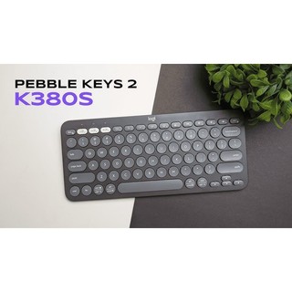 [Sẵn] Bàn phím Logitech K380s Pepple 2 Bluetooth - Đa thiết bị
