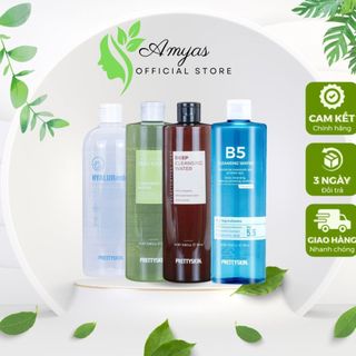 Nước tẩy trang ngừa mụn rau má Jeju Cica Prettyskin 500ml - Chăm sóc da hiệu quả từ thiên nhiên