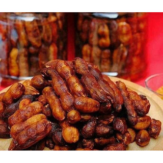 Me lào chấm muối tôm 1 hộp 500 gram