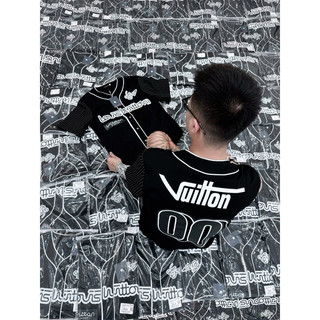  Áo Bóng Chày Lờ Vêê dáng Unisex Cao Cấp phối viền Kẻ Tay Cotton Hàn thoáng mát 