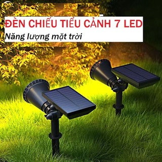 Đèn chiếu tiểu cảnh 7 led siêu sáng trang trí sân vườn