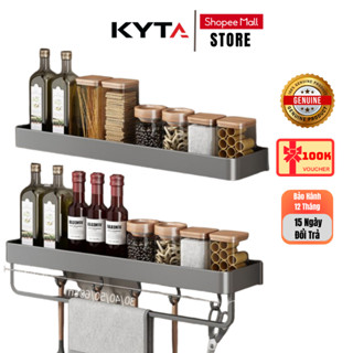 Kệ Để Đồ Gắn Tường Đa Năng KYTA Chất Liệu Nhôm Cao Cấp Sơn Tĩnh Điện,Lắp Đặt Không Cần Khoan Đục 