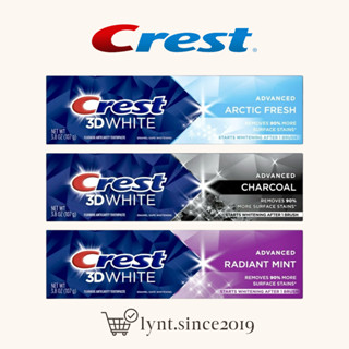   Hàng Mỹ   Mẫu mới  Kem đánh răng Crest 3D White Radiant Mint  Arctic Fresh  Charcoal 