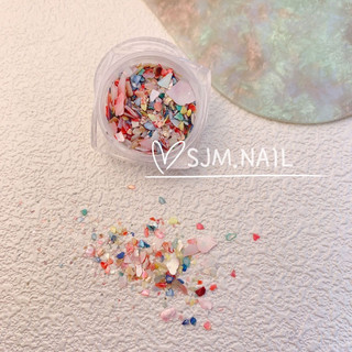Hũ xà cừ vụn mini nhiều màu