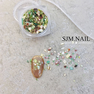 Hũ xà cừ vụn mini nhiều màu