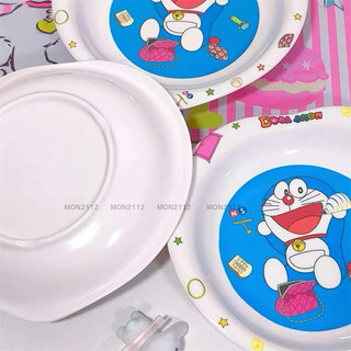 KHAY DĨA ĂN NHỰA MELAMINE DORAEMON DOREMON