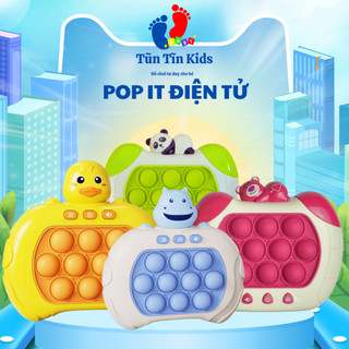 Pop it điện tử thế hệ mới, Máy Popit bấm nút âm nhạc có đèn nhiều cấp độ, Bóp it xả stress cho bé