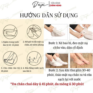 (Gói 2 miếng) Mặt Nạ Ủ Chân LANNA SEVEN Thái Lan