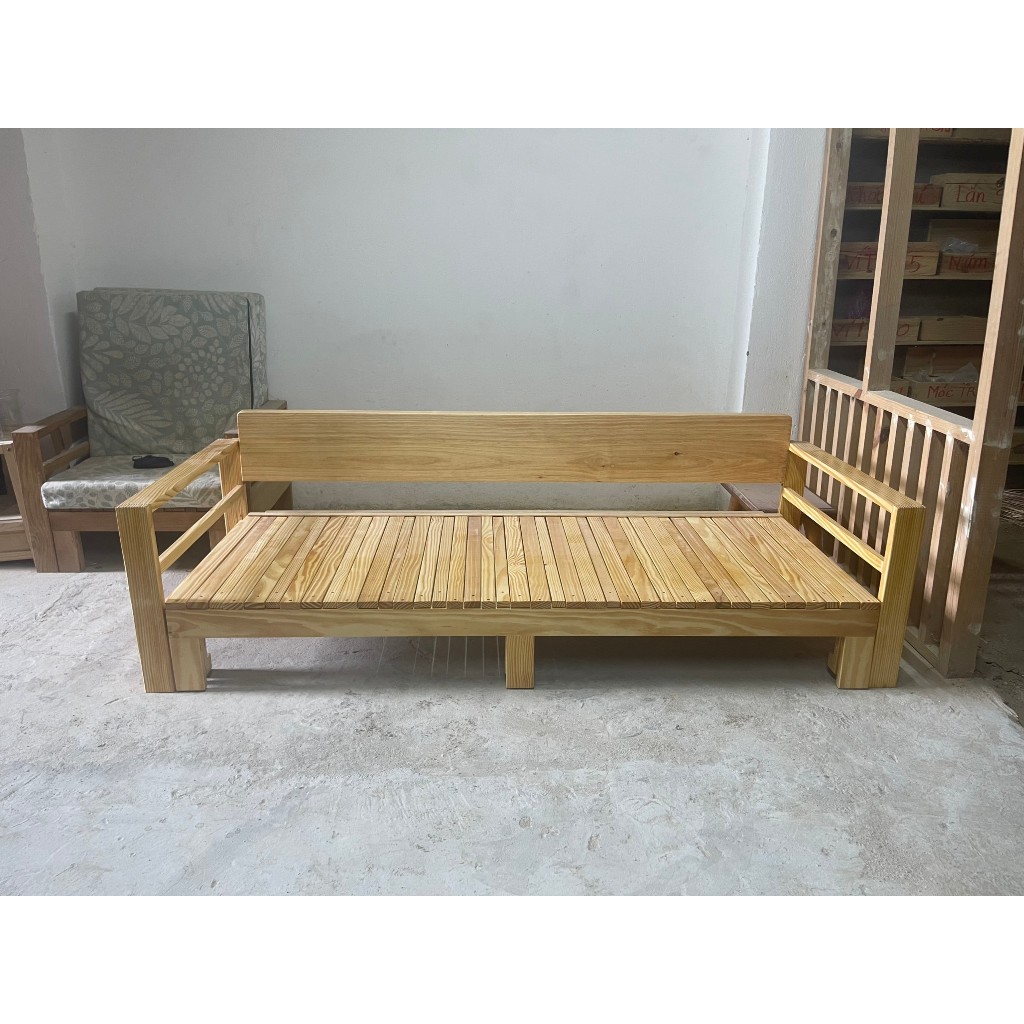 1m6 Giường Sofa, Giường Sofa Gấp Gọn Thành Ghế Sofa, Sofa Giường Kéo, Giường Sofa Gỗ Hai Trong Một, Giường Gỗ Gấp Gọn