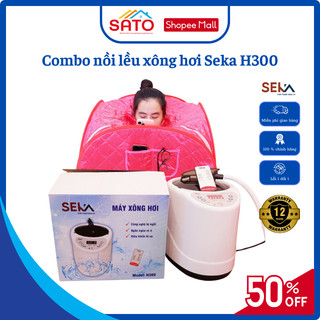 Combo nồi lều xông hơi Seka H300 tự bung hỗ trợ thải độc hiệu quả tại nhà bảo hành chính hãng