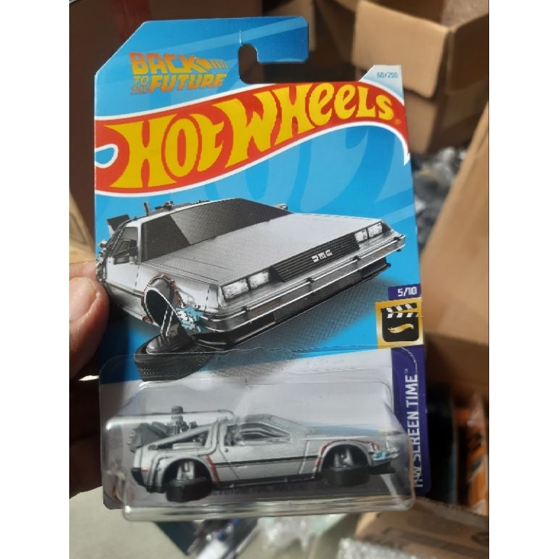 HOT WHEELS BACK 2 THE FUTURE TIME MACHINE - HOVER MODE JAPAN CARD