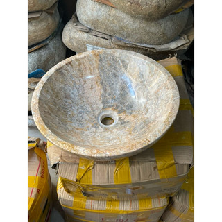 Lavabo đá vàng