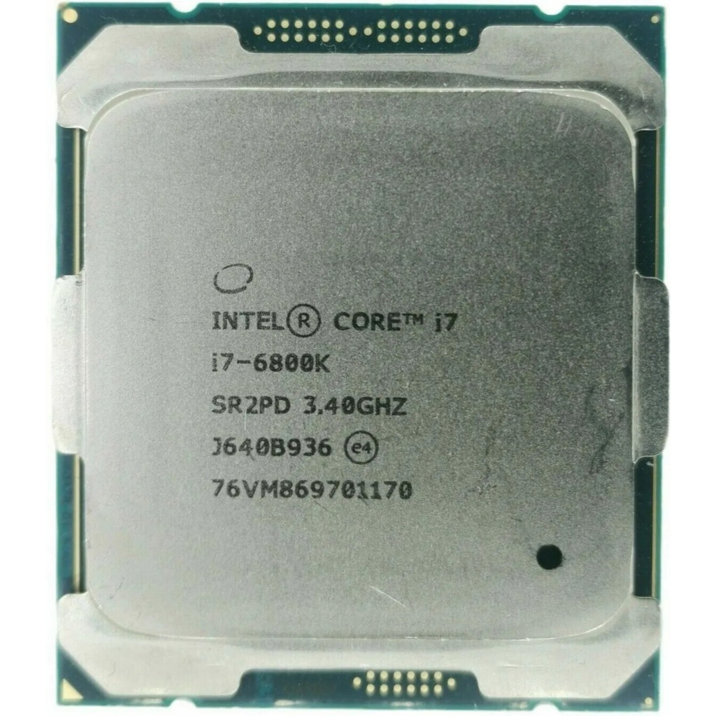 Vi xử lý Cpu Intel I7 6800k socket 2011 tốc độ 3.6 GHz no box hàng Mỹ
