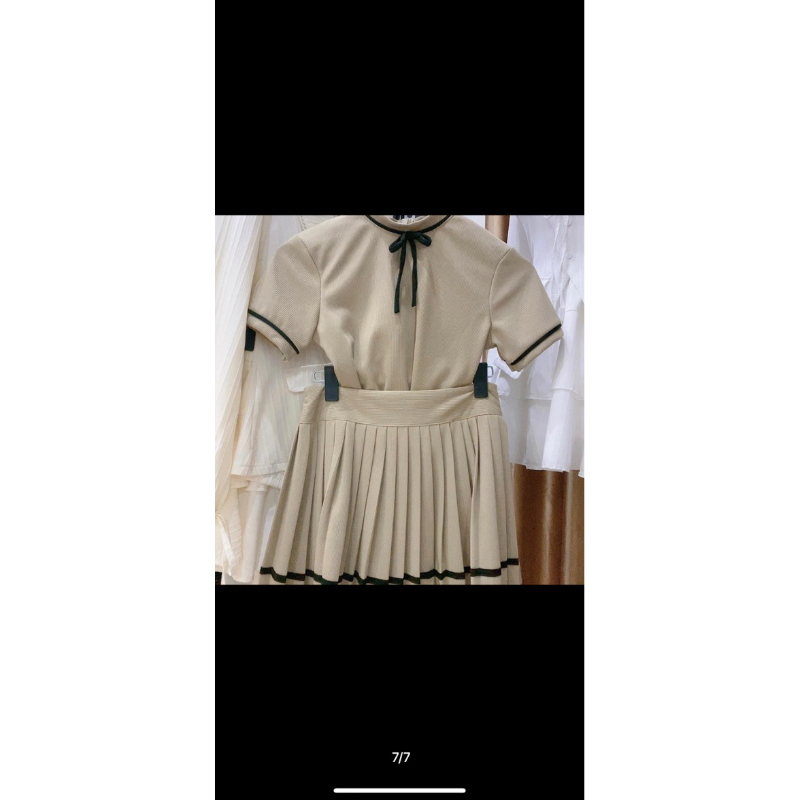 Set Áo Váy Len Tăm Xếp Ly Siêu Nữ Tính , Set Bộ Đồ Nữ Cộc Tay LiLy Dress (Có bigsize) | BigBuy360 - bigbuy360.vn