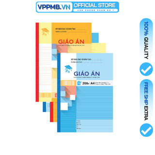sổ giáo án A4(21 x 29,7cm),giáo án kẻ ngang-ôly