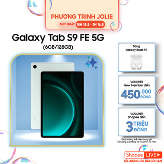 Máy tính bảng Samsung Galaxy Tab S9 FE 5G 6GB/128GB