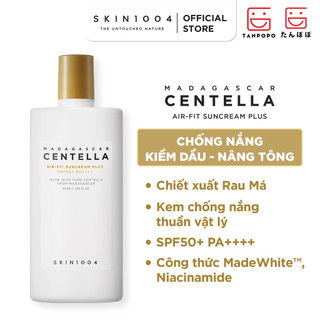 Kem Chống Nắng Làm Dịu Da Skin1004 Madagascar Centella Air-fit Suncream SPF50+ PA++++ 50ml