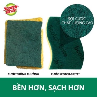 Miếng Rửa Chén 3M Scotch - Brite Siêu sạch