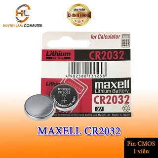 [1 viên] Pin CMOS Maxell CR2032 3V dùng cho máy tính các thiết bị điện tử
