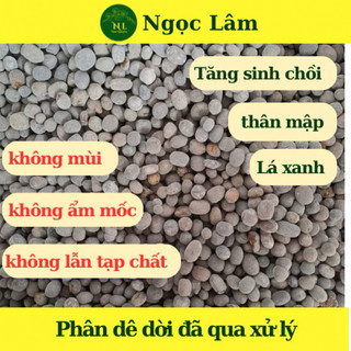 Combo 25 túi Phân dê 20cm đã qua xử lý