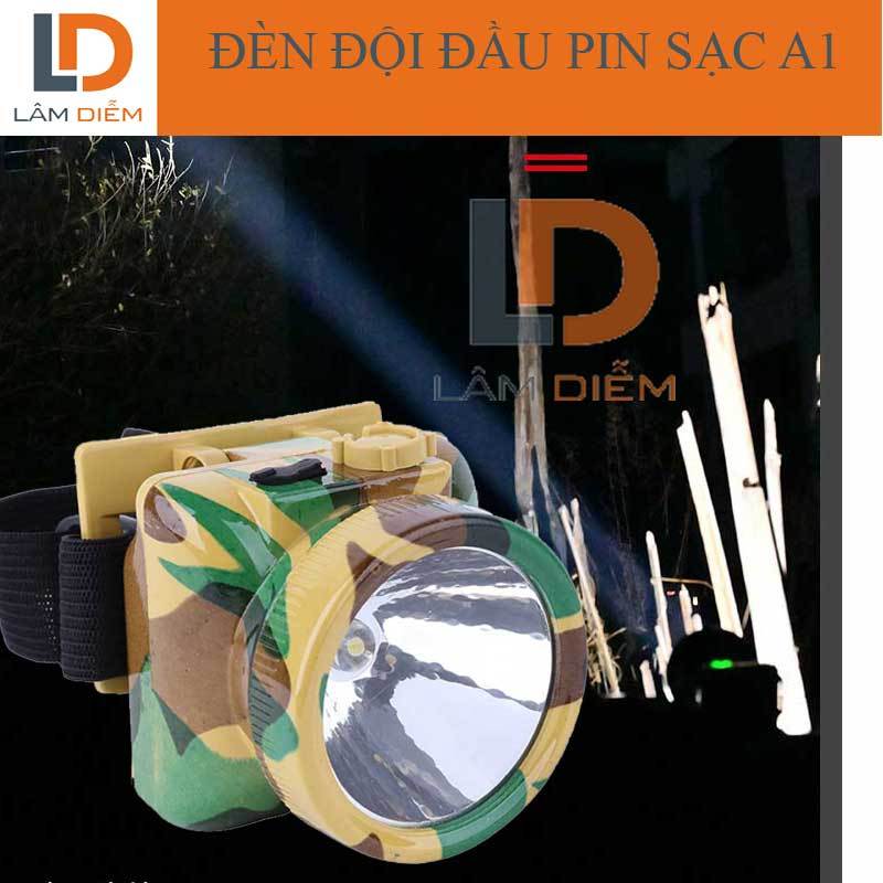 ĐÈN PIN SẠC ĐỘI ĐẦU LED SIÊU SÁNG  A4 - A1