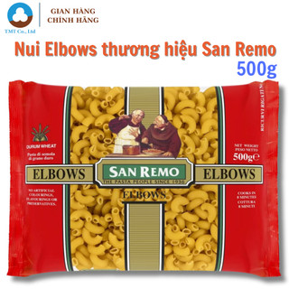 Nui ống Elbows thương hiệu San Remo No.35 gói 500g