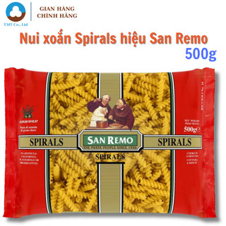 Nui xoắn spirals thương hiệu san remo 500g no.16