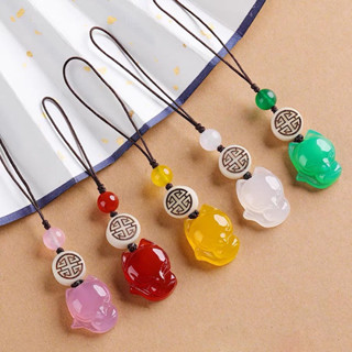 Móc điện thoại , móc khoá hồ ly thu hút tình duyên , tài Lộc tặng hộp đựng