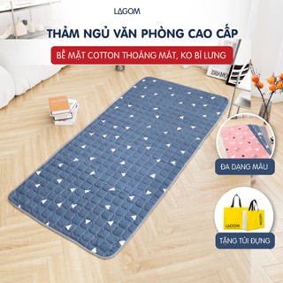   Tặng túi  Set Thảm+Gối Ngủ Văn Phòng Gấp Gọn Cao Cấp LAGOM  Video + Ảnh Thật  