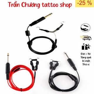 Dây móc máy xăm - dây móc kết nối máy xăm - dây móc máy coil - Trần Chương tattoo shop - Đồ xăm trong tầm tay