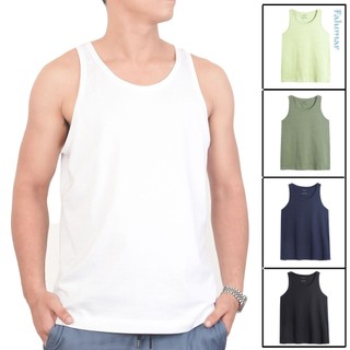 Áo Ba Lỗ/Sát Nách Nam Cotton 100% Dày Dặn Thun Lạnh Thoáng Khí, Áo Thun Thể Thao Cổ Tròn Tập GYM Màu Trắng, Đen, Xanh