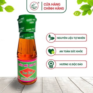 Dầu mè Yan Yan 75ml được chiết xuất từ hạt mè tươi Khang Phát Foods