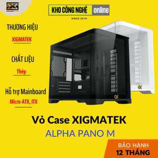 Vỏ Case máy tính XIGMATEK ALPHA PANO M / PANO M ARTIC (Hàng Chính Hãng)